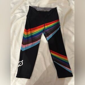 With Colorful Peloton Leggings
